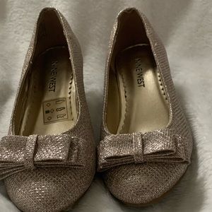 Nine West Girls Metallic Heels